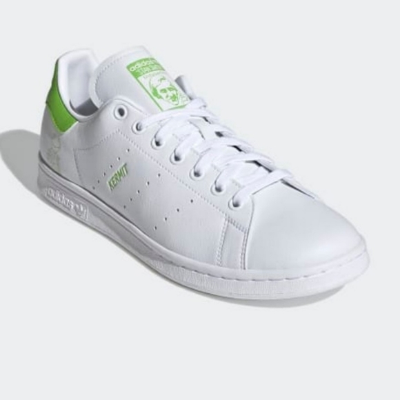NIB ADIDAS STAN SMITH KERMIT SHOES SZ 10M 11W - Picture 2 of 5